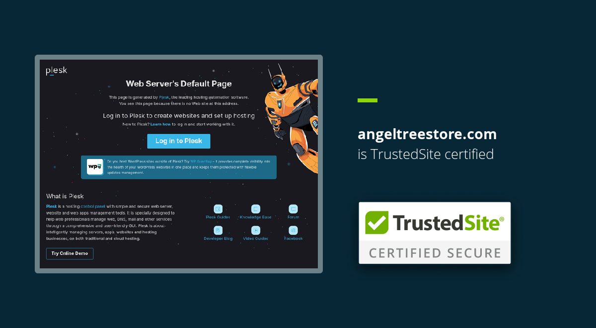 angeltreestore is TrustedSite Certified