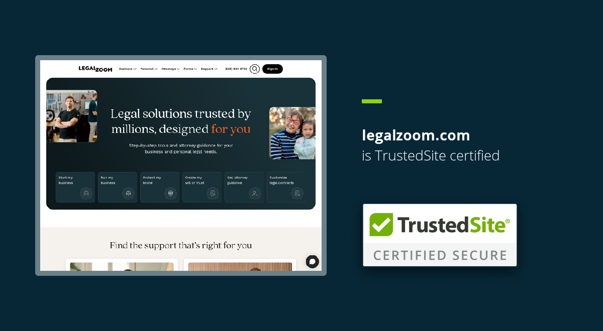 is TrustedSite Certified