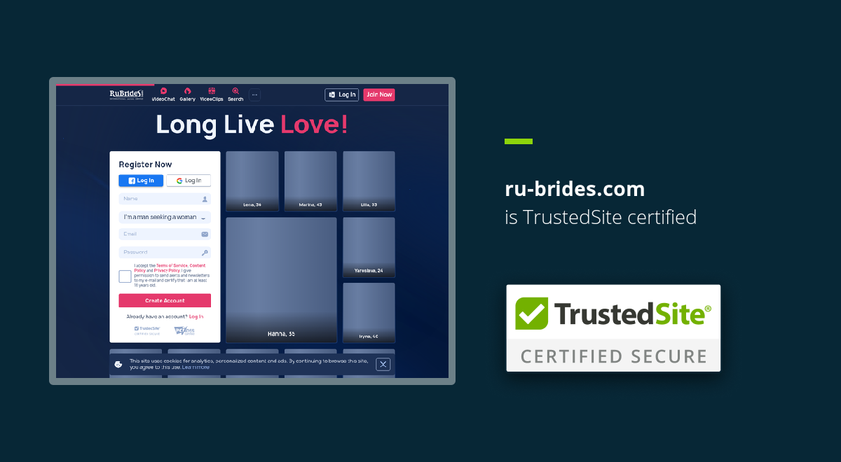 ru-brides.com is TrustedSite Certified