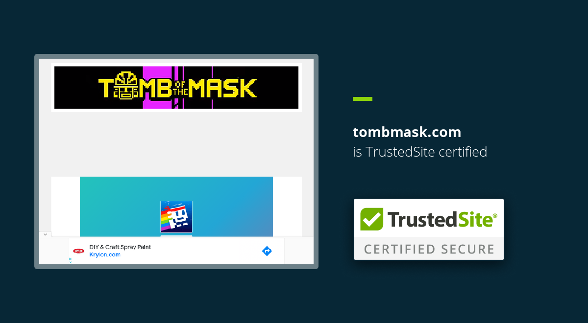 tombmask.com is TrustedSite Certified