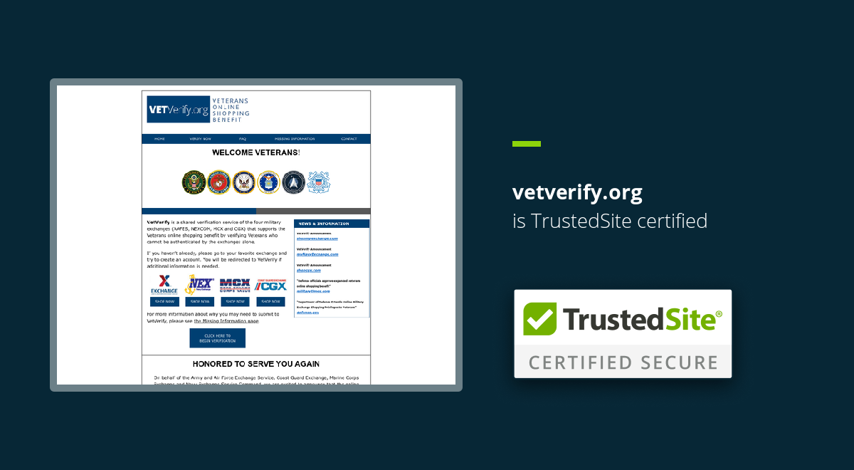 is TrustedSite Certified